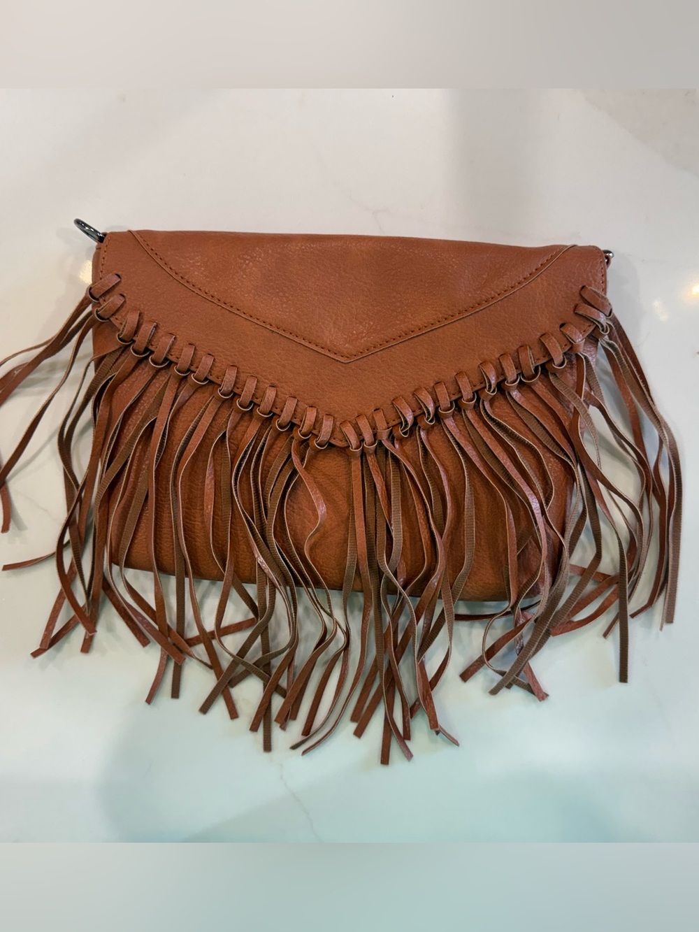 Brand new fringe cross body bag